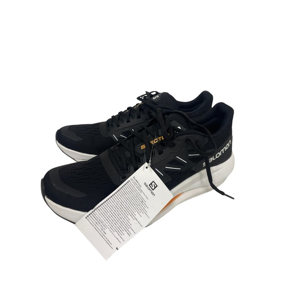 Salomon Spectur Men’s Running Shoes Black/Blazing Orange/White 415896 Sz 12 NWB - Picture 2 of 9